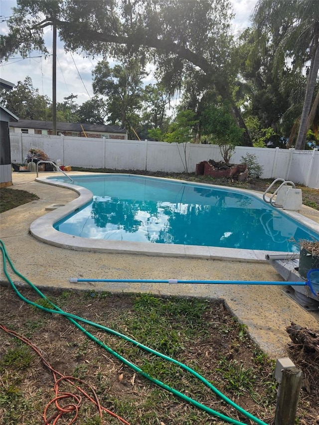 9950 Morris Brg, Tampa, FL 33637 - view of pool with a fenced backyard