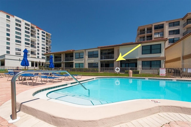 6279 Sun Blvd Unit 103, Saint Petersburg, FL 33715 - pool featuring fence and a patio