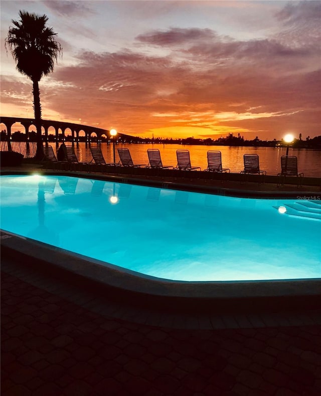 6279 Sun Blvd Unit 103, Saint Petersburg, FL 33715 - community pool featuring a water view