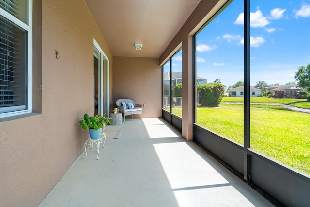 10617 Lucaya Dr, Tampa, FL 33647 - view of unfurnished sunroom