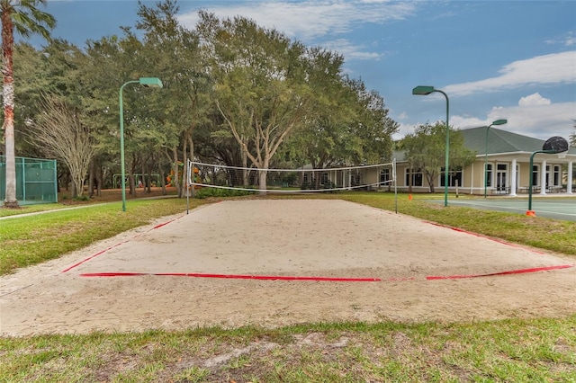 10617 Lucaya Dr, Tampa, FL 33647 - surrounding community featuring volleyball court and a yard