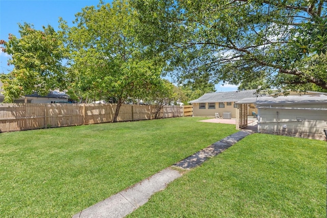 2450 3rd Ave N, Saint Petersburg, FL 33713 - fenced backyard featuring a patio