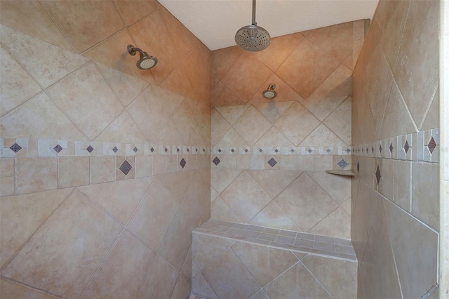 5449 Manatee Point Dr, New Port Richey, FL 34652 - bathroom with tiled shower