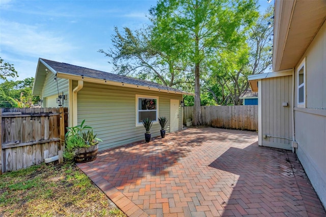 1155 Withlacoochee St, Safety Harbor, FL 34695 - view of patio with a fenced backyard