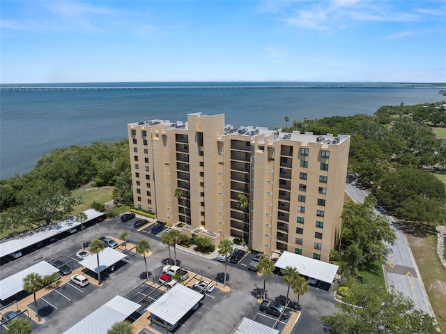 2616 Cove Cay Dr Unit 803, Clearwater, FL 33760 - aerial view of a nearby body of water and apartment complex