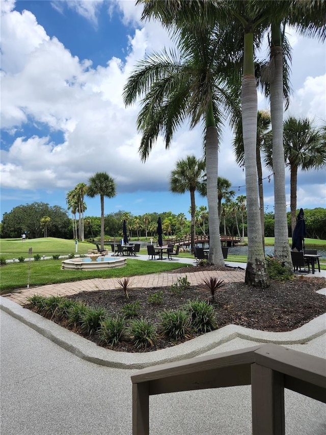 view of property's community