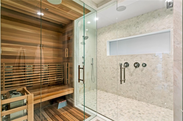 3301 Bayshore Blvd Unit 2401E, Tampa, FL 33629 - view of sauna featuring wood finished floors