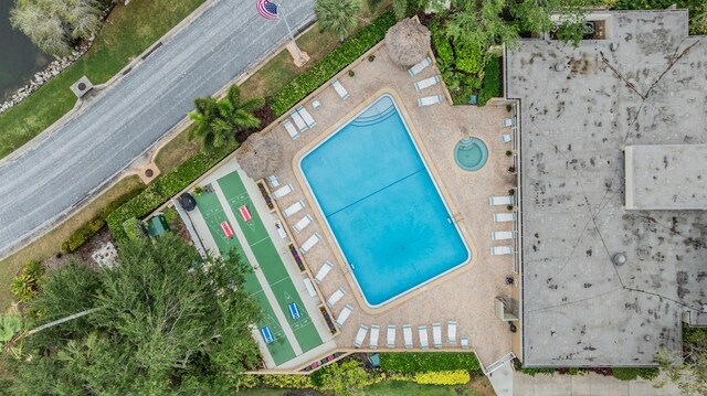 aerial view
