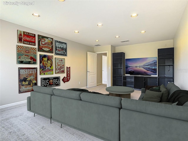 1705 Plantation Pointe Dr, Orlando, FL 32824 - living area with light carpet and recessed lighting