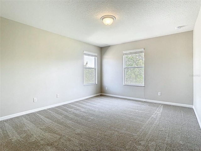1705 Plantation Pointe Dr, Orlando, FL 32824 - carpeted empty room featuring baseboards and a textured ceiling