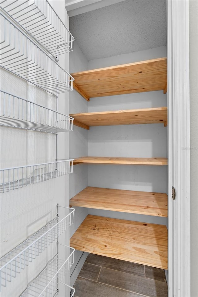 view of pantry