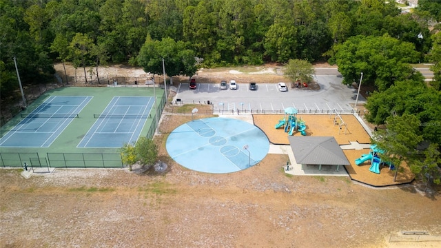 bird's eye view