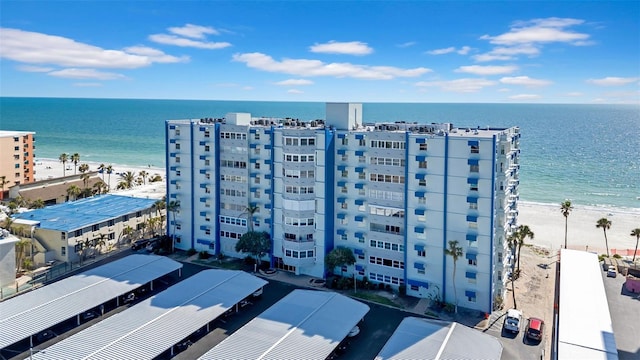 17400 Gulf Blvd Unit I4, North Redington Beach, FL 33708 - birds eye view of property with a water view