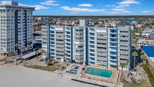 17400 Gulf Blvd Unit I4, North Redington Beach, FL 33708 - view of building exterior with a city view