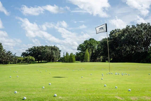 3119 Bent Creek Dr, Valrico, FL 33596 - surrounding community featuring view of scattered trees, golf course view, and a yard