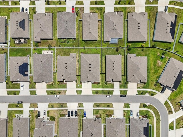 birds eye view of property featuring a residential view