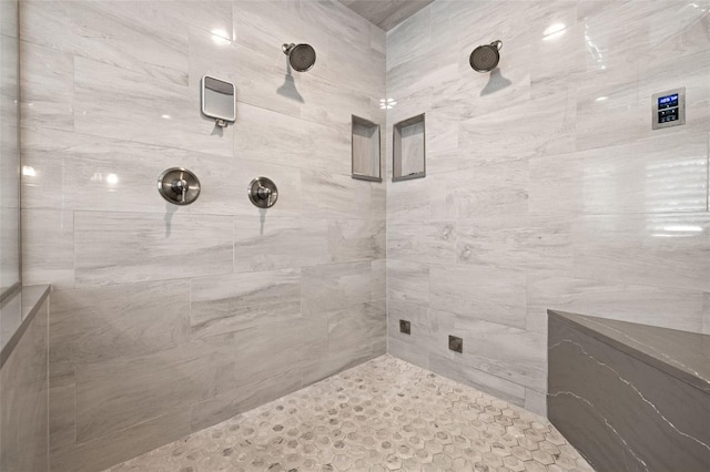 5902 Audubon Manor Blvd, Lithia, FL 33547 - bathroom with a tile shower