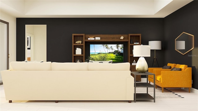 view of living area