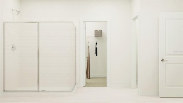 interior space with baseboards