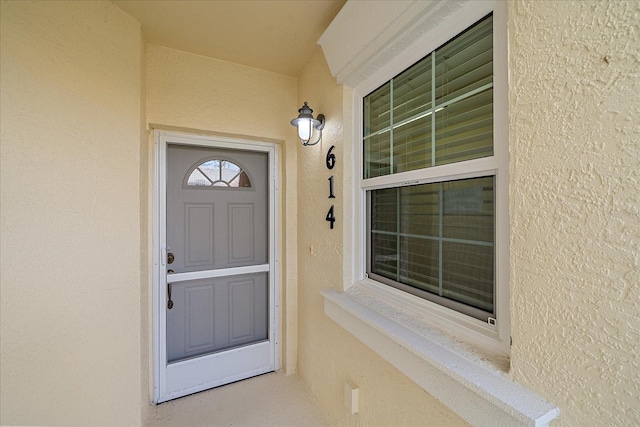 600 Gardens Edge Dr Unit 614, Venice, FL 34285 - property entrance with stucco siding
