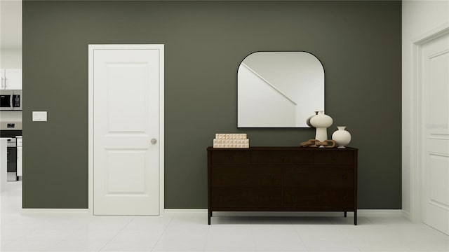 bedroom with baseboards