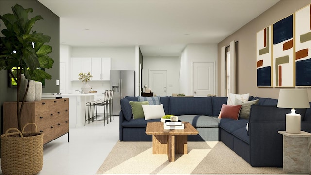 view of living room