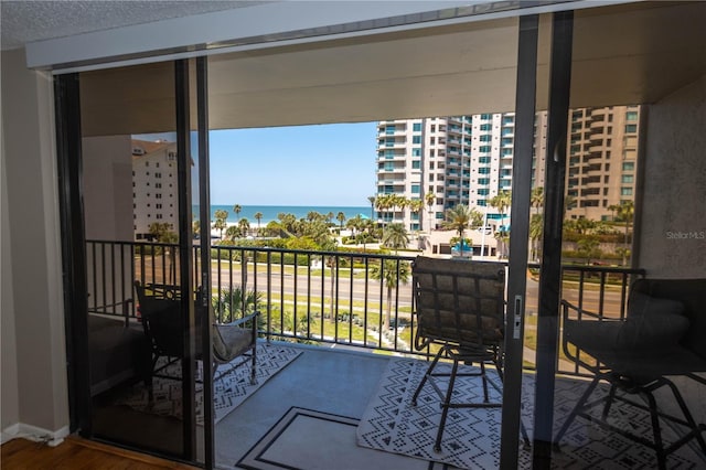 1581 Gulf Blvd Unit 301N, Clearwater Beach, FL 33767 - balcony featuring a water view