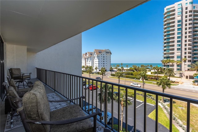 1581 Gulf Blvd Unit 301N, Clearwater Beach, FL 33767 - balcony featuring a water view