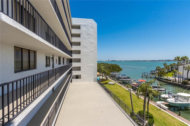 1581 Gulf Blvd Unit 301N, Clearwater Beach, FL 33767 - balcony with a water view