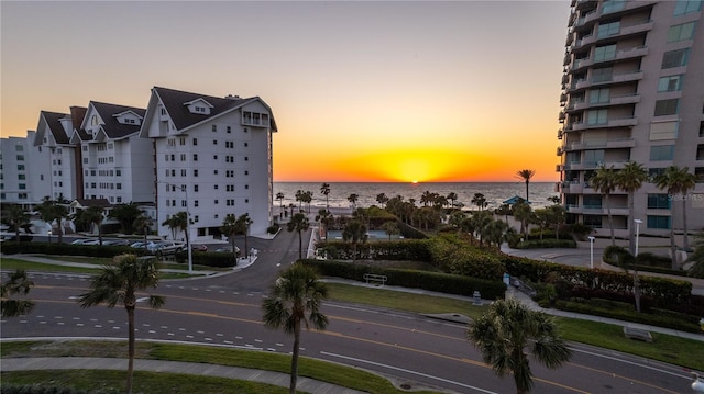 1581 Gulf Blvd Unit 301N, Clearwater Beach, FL 33767 - view of building exterior with a water view