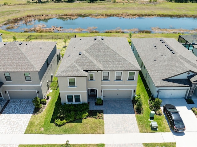 14623 Horse Trot Rd, Lithia, FL 33547 - view from above of property with a large body of water
