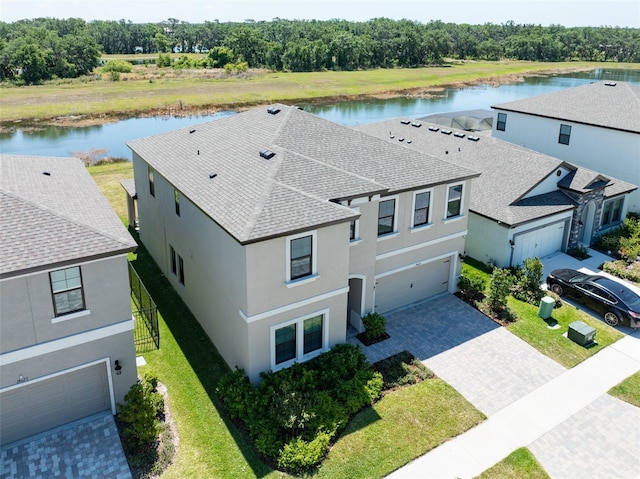 14623 Horse Trot Rd, Lithia, FL 33547 - aerial view of a large body of water and a tree filled landscape