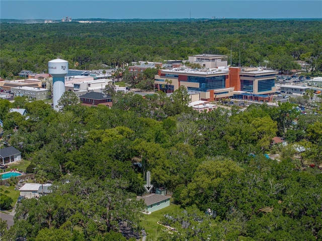 131 Oak Park Ave, Brooksville, FL 34601 - aerial view with a forest view