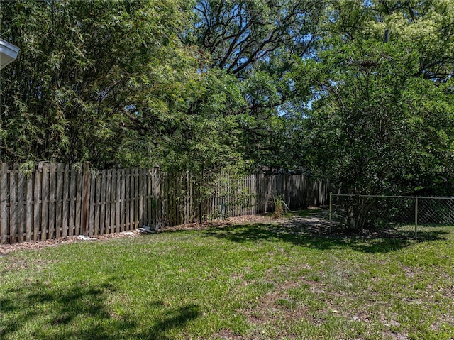 131 Oak Park Ave, Brooksville, FL 34601 - view of yard with a fenced backyard