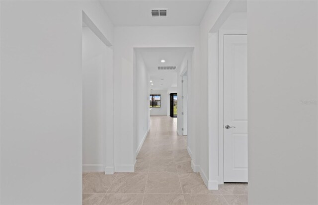 17200 Luminous Ave, Venice, FL 34293 - hall featuring recessed lighting and baseboards