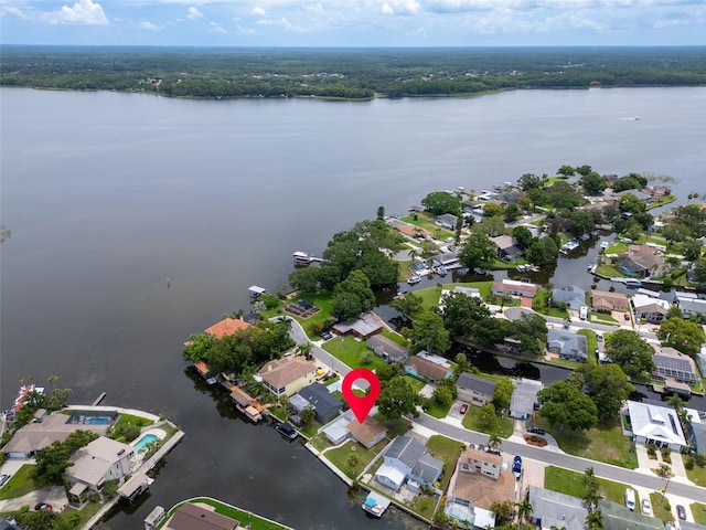 250 W Canal Dr, Palm Harbor, FL 34684 - aerial view of property's location featuring nearby suburban area and a nearby body of water