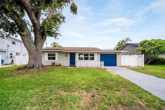 250 W Canal Dr, Palm Harbor, FL 34684 - single story home with concrete driveway and a garage