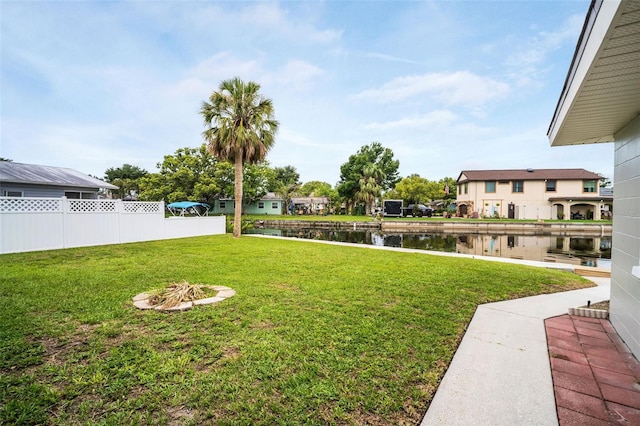 250 W Canal Dr, Palm Harbor, FL 34684 - view of yard with a water view