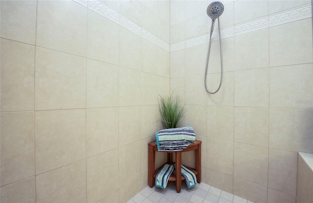 6303 Vista Verde Dr E, Gulfport, FL 33707 - full bathroom with a tile shower