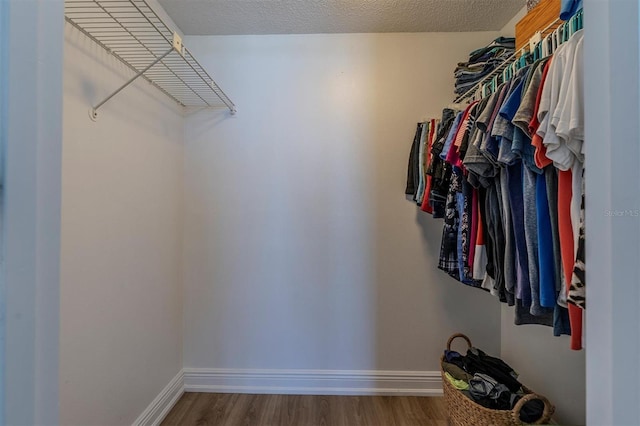 15400 Gulf Blvd Unit 202, Madeira Beach, FL 33708 - spacious closet with wood finished floors