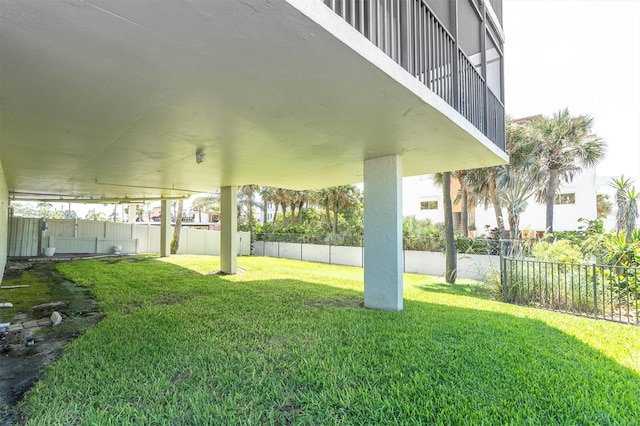 15400 Gulf Blvd Unit 202, Madeira Beach, FL 33708 - view of yard with a fenced backyard