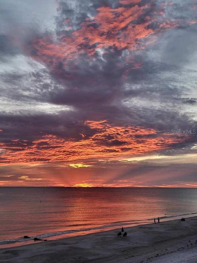 15400 Gulf Blvd Unit 202, Madeira Beach, FL 33708 - view of water feature featuring a beach view