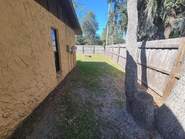 1309 Malone Ave, Spring Hill, FL 34606 - view of yard featuring a fenced backyard