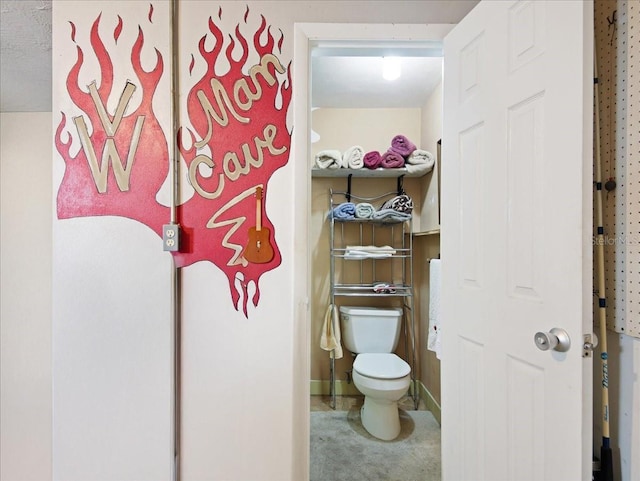 bathroom with toilet