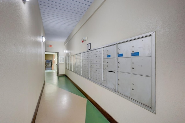 view of home's community with mail area