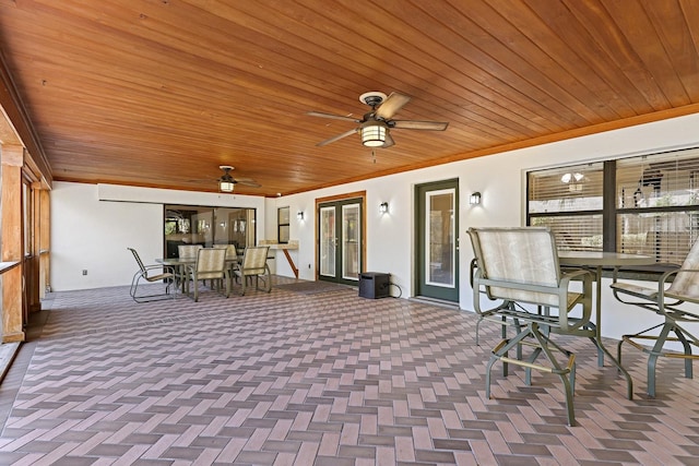 1004 Hollyberry Ct, Brandon, FL 33511 - sunroom / solarium featuring french doors