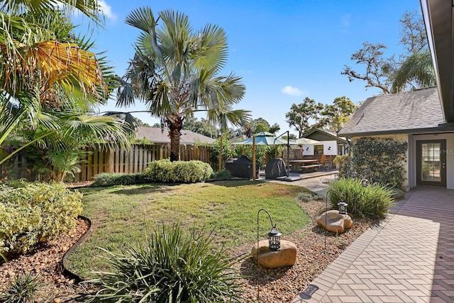 1004 Hollyberry Ct, Brandon, FL 33511 - view of yard with a patio