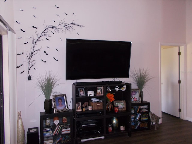 room details featuring wood finished floors