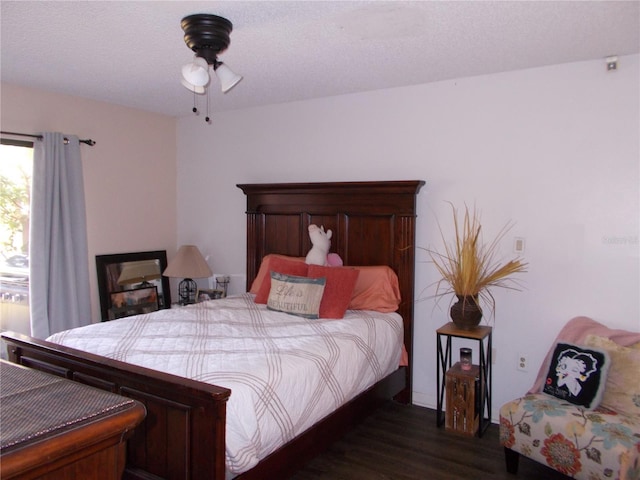 bedroom featuring wood finished floors