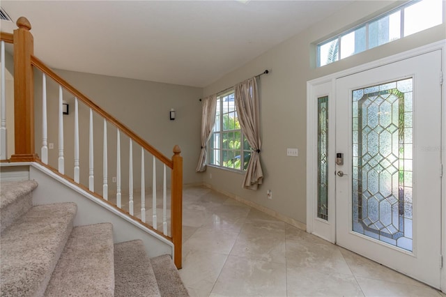 11102 Avery Oaks Dr, Tampa, FL 33625 - entryway with stairway